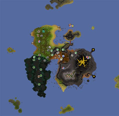 fossil island osrs locations.